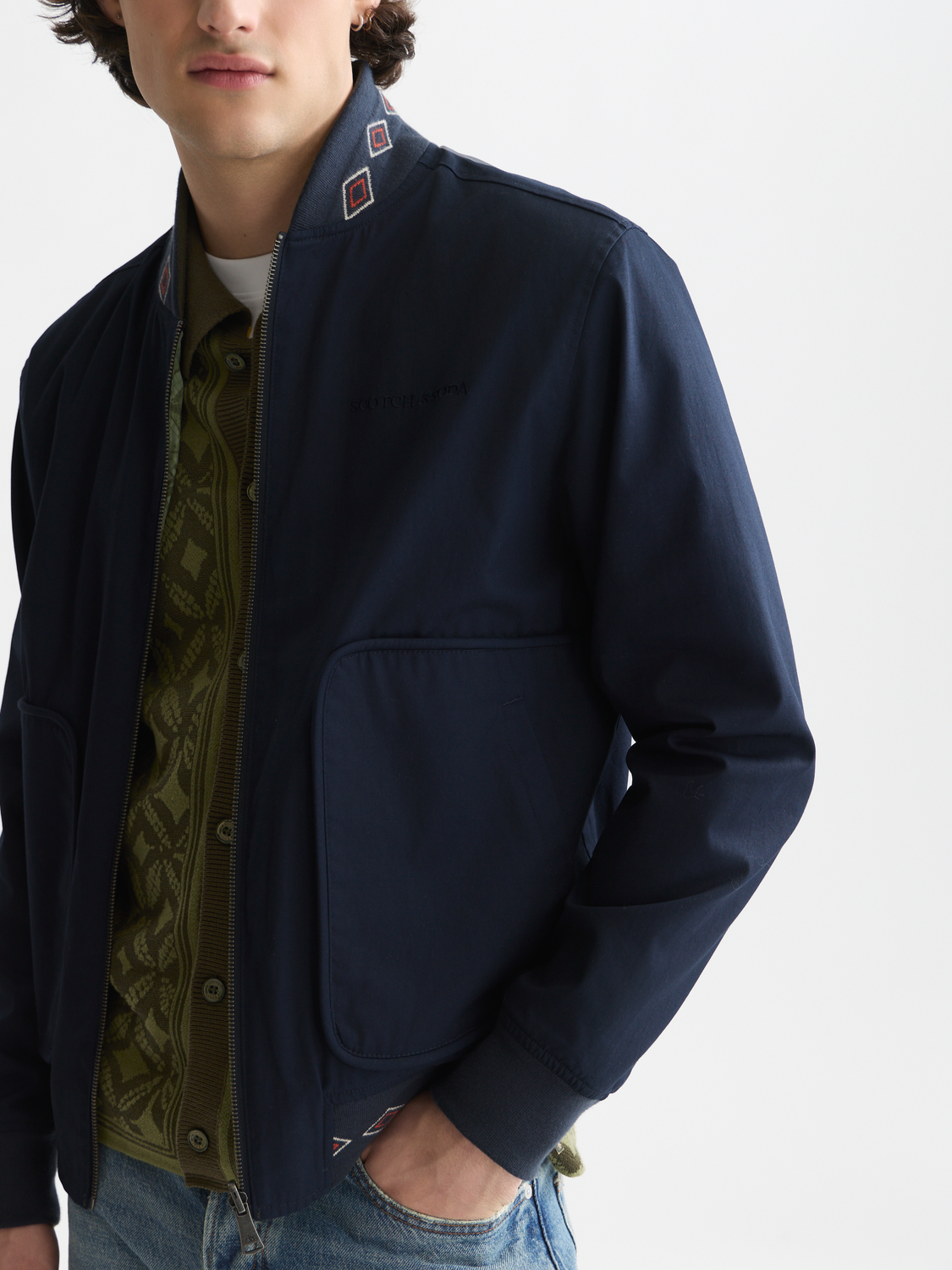 Reversible printed jacket