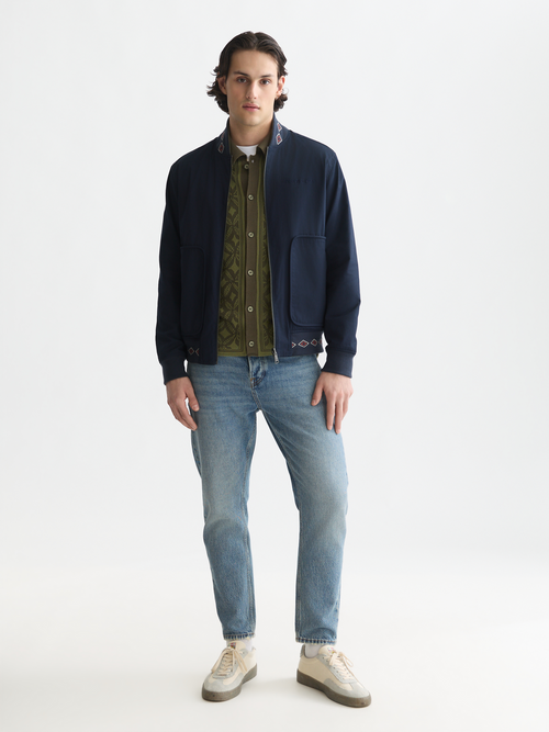 Reversible printed jacket