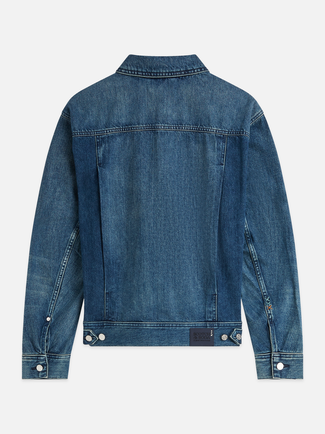Denim trucker jacket
