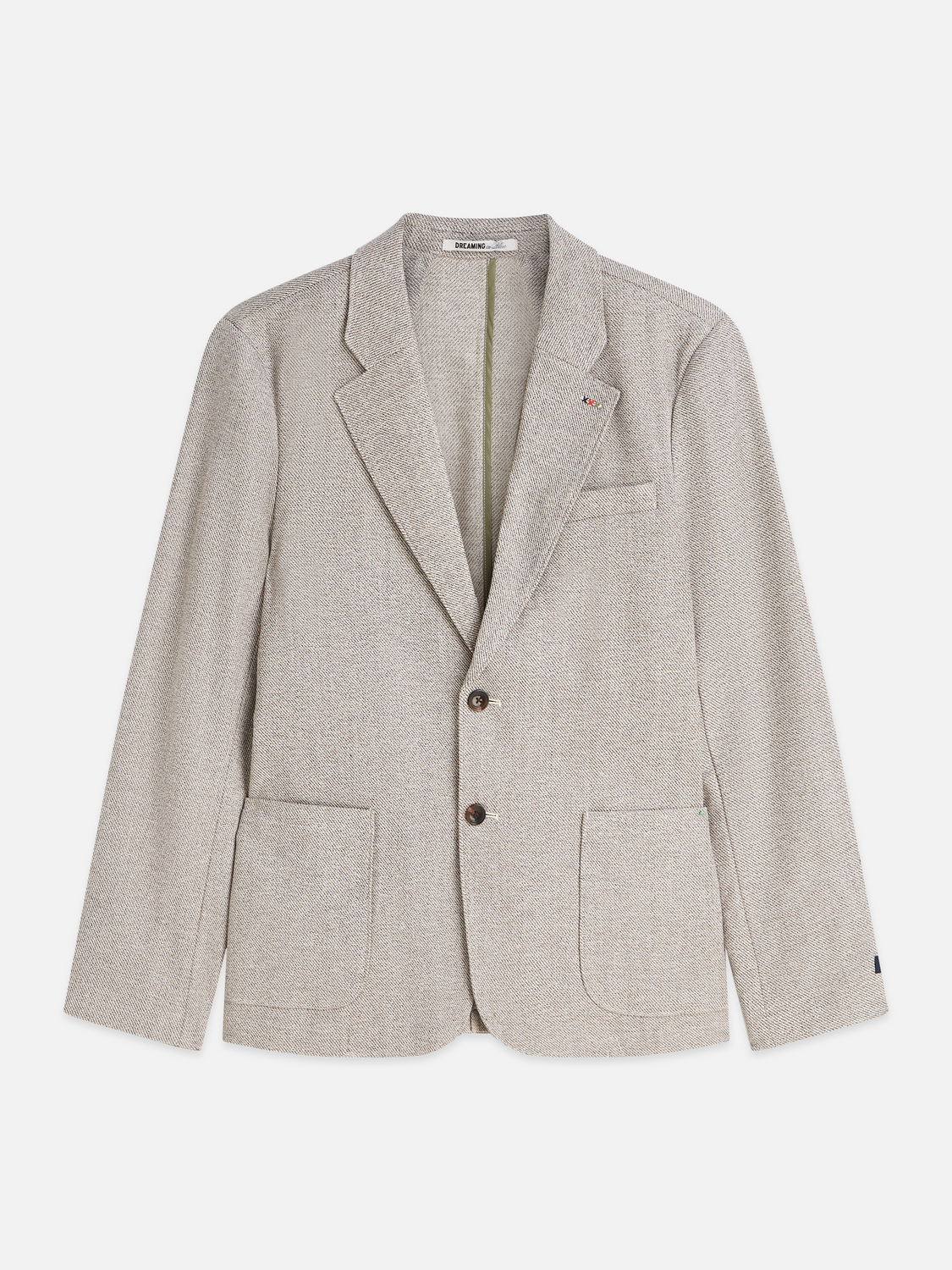 Tate cotton blend blazer