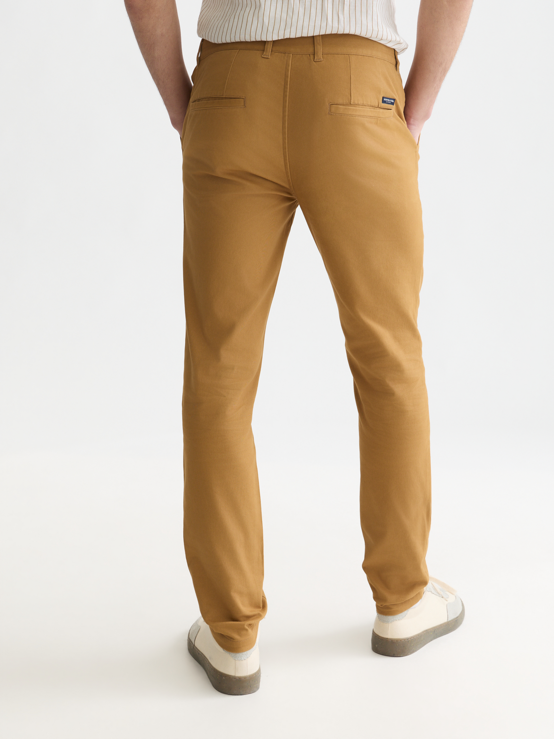 Seasonal core Stuart stretch cotton-blend twill chino