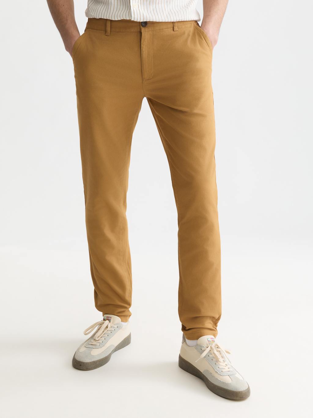 Seasonal core Stuart stretch cotton-blend twill chino