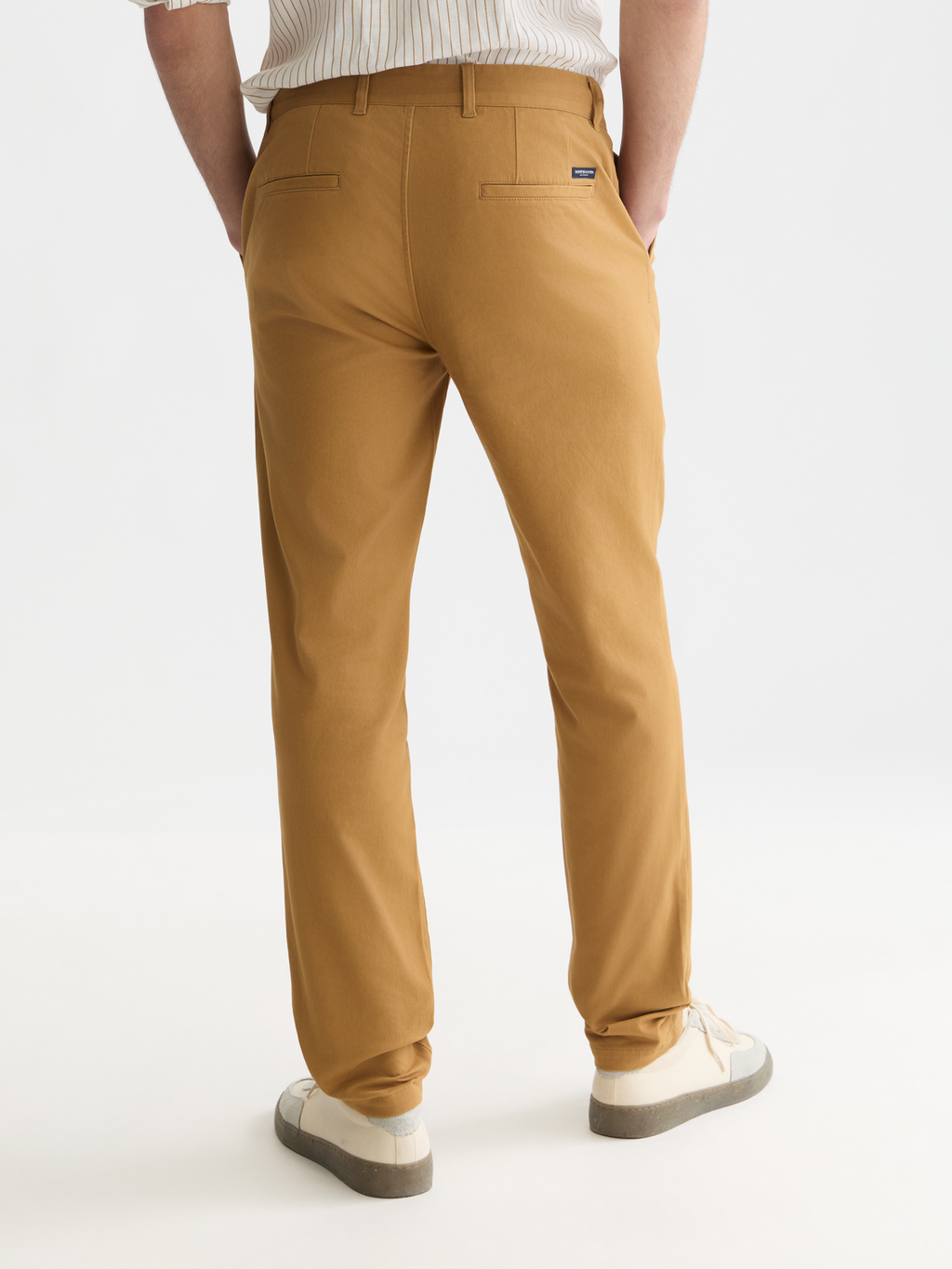 Seasonal core Mott stretch cotton-blend twill chino