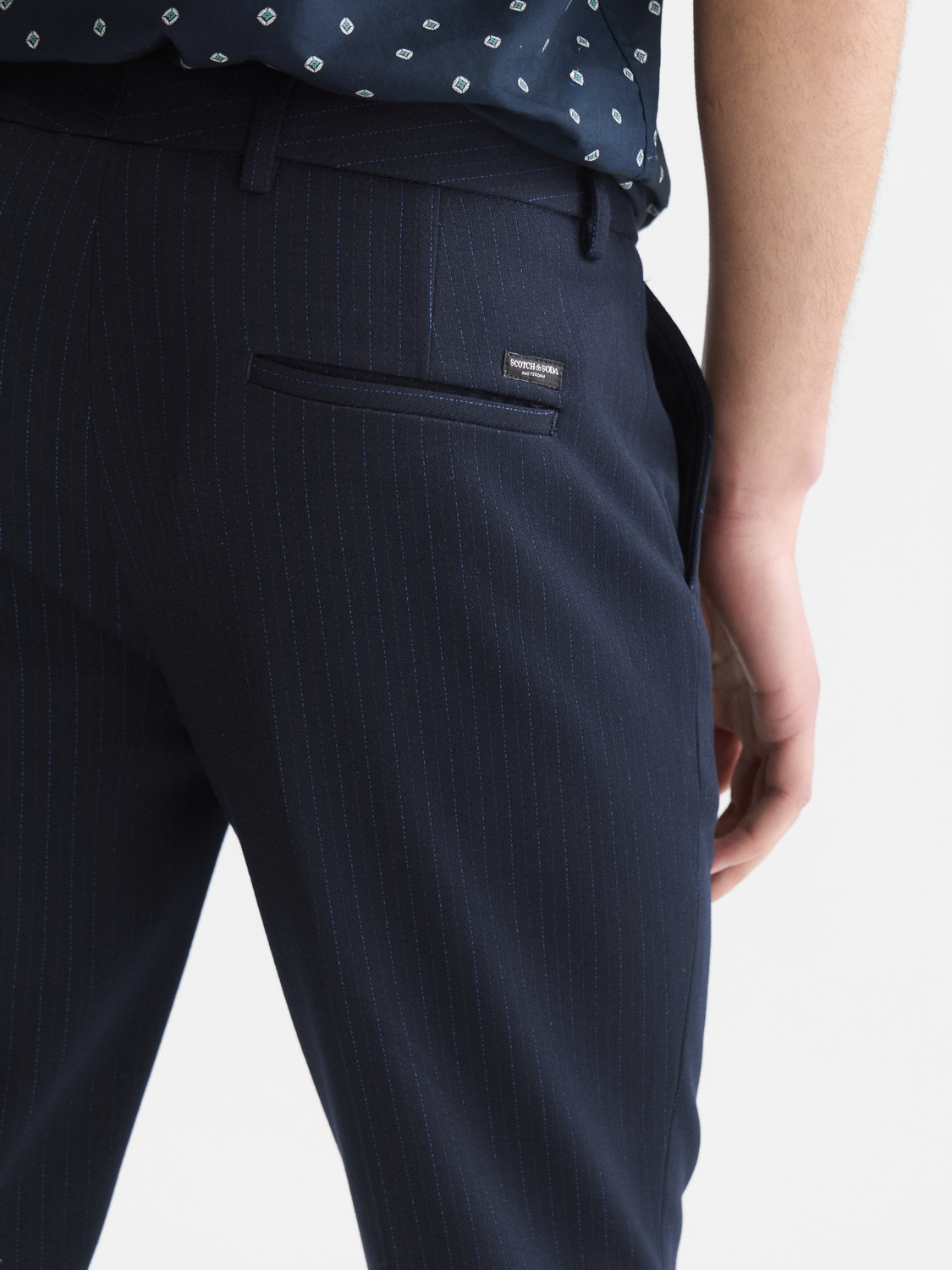 Seasonal Essentials Mott tailored jersey chino