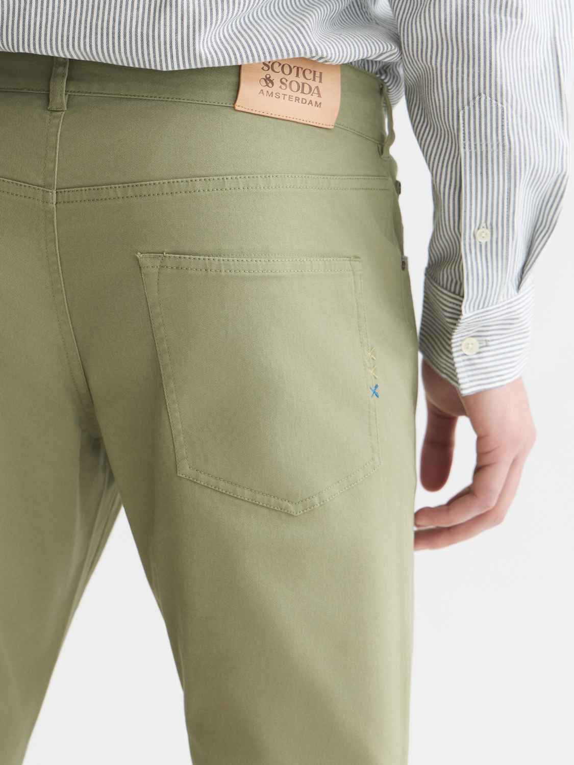 Ralston stretch cotton twill 5-pocket pant
