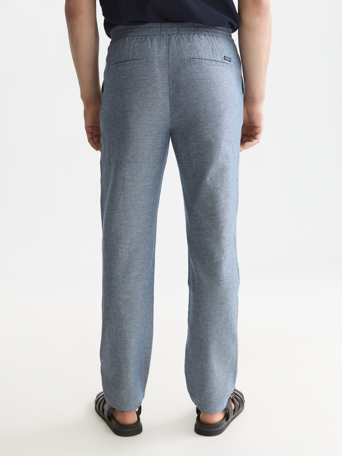 Seasonal Essentials Warren cotton-linen twill jogger