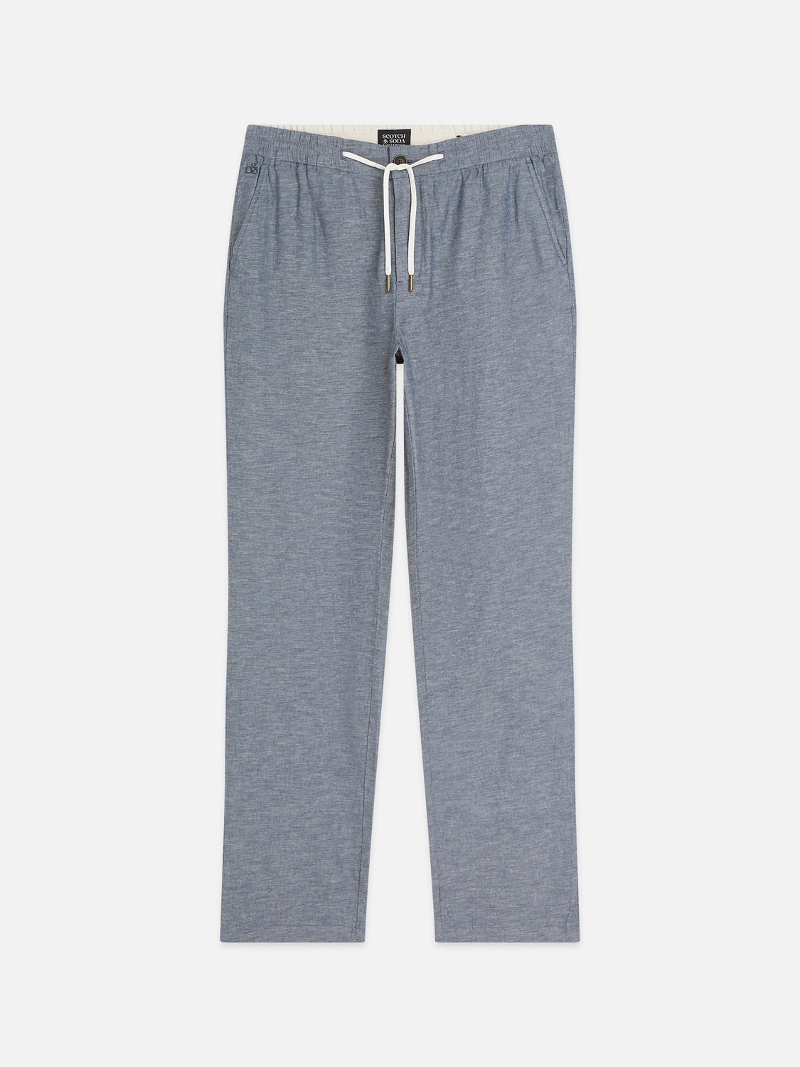 Seasonal Essentials Warren cotton-linen twill jogger