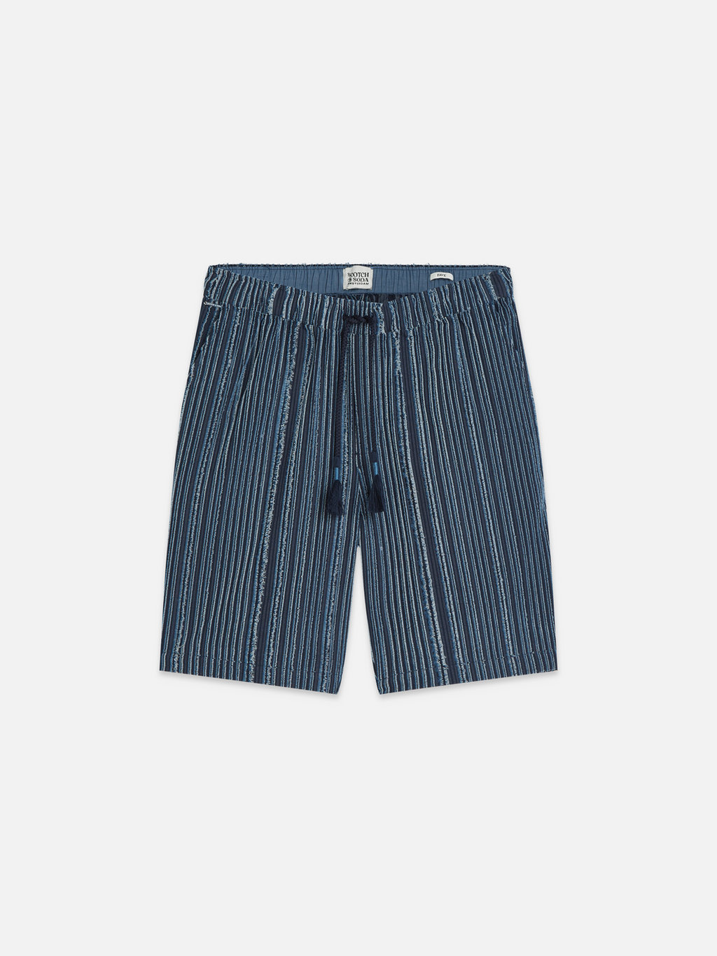 Fave textured relaxed bermuda shorts