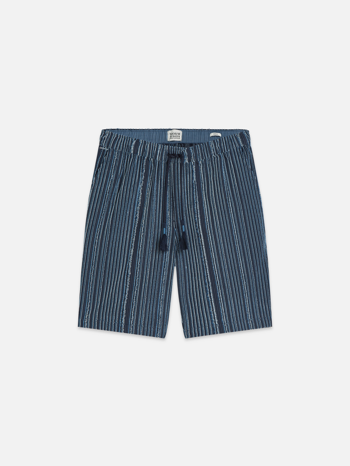 Fave textured relaxed bermuda shorts