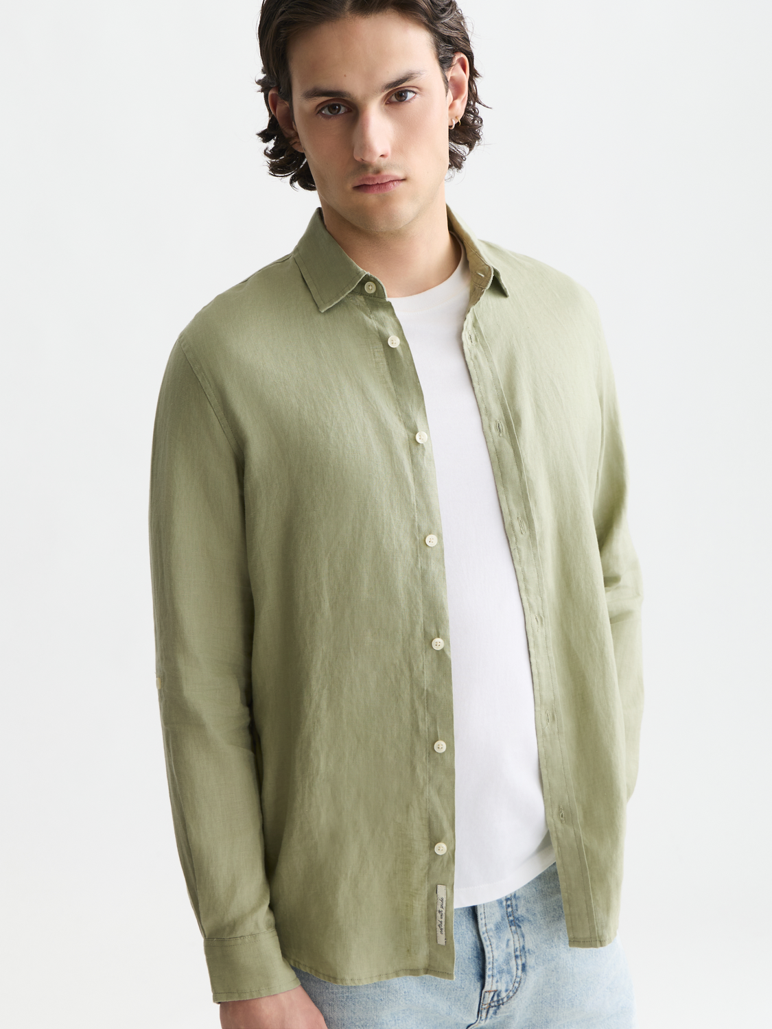 Seasonal Essentials linen shirt