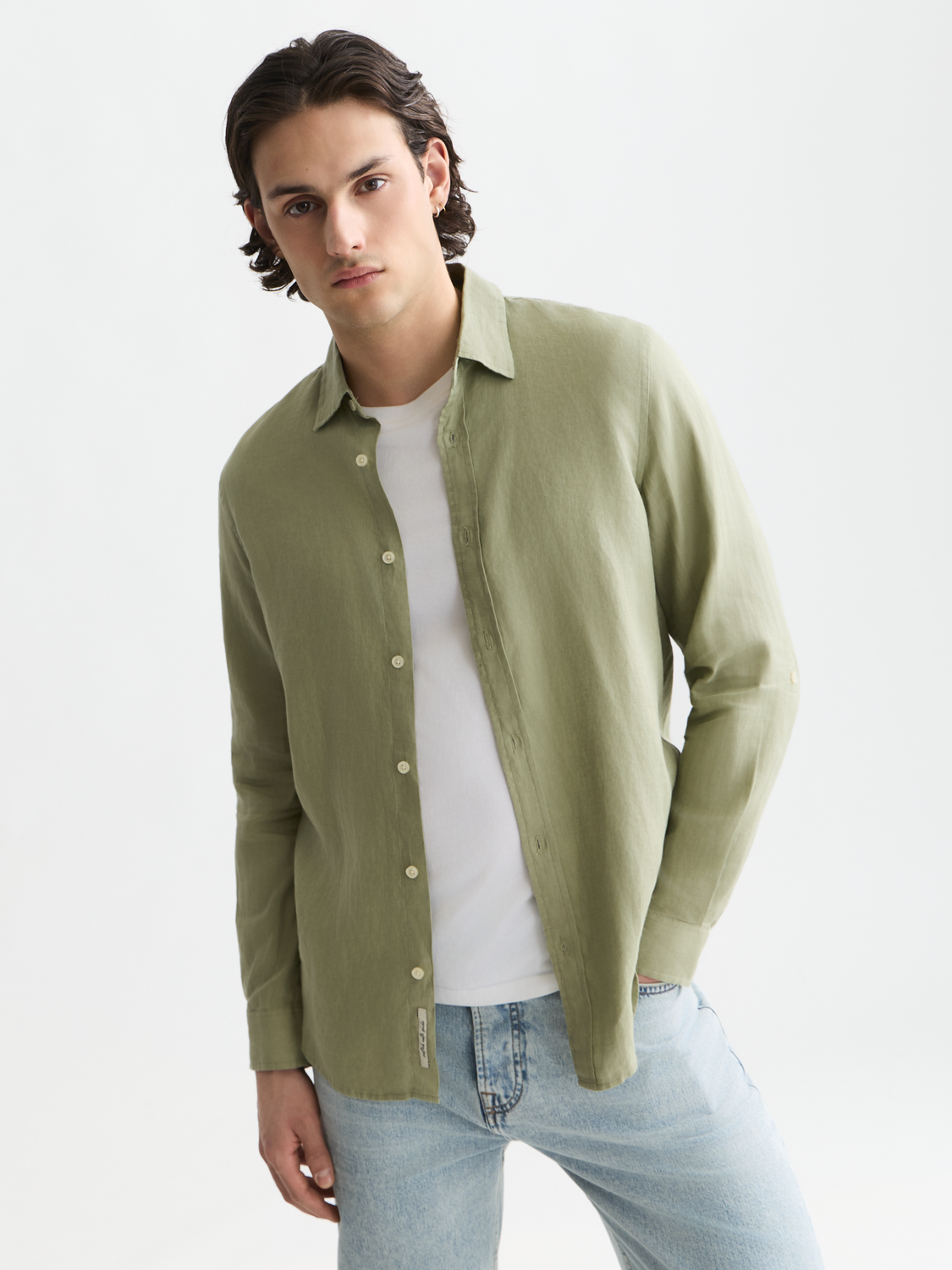 Seasonal Essentials linen shirt