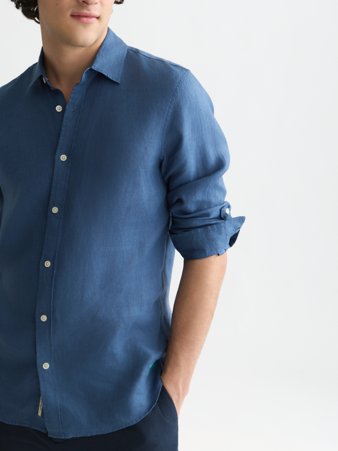 Seasonal Essentials linen shirt