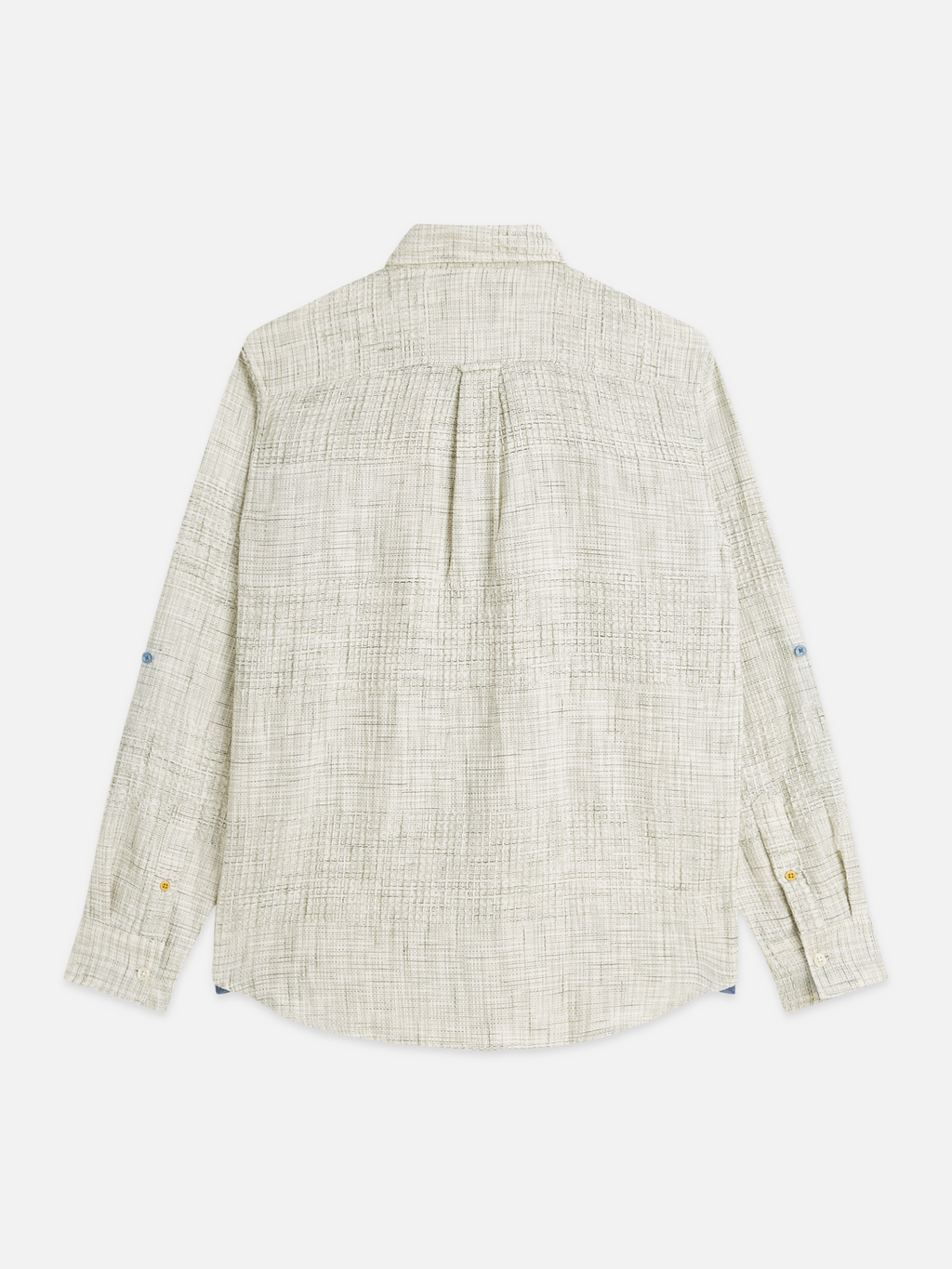 Melange waffle shirt