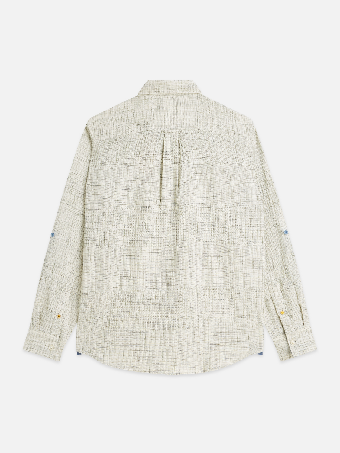 Melange waffle shirt