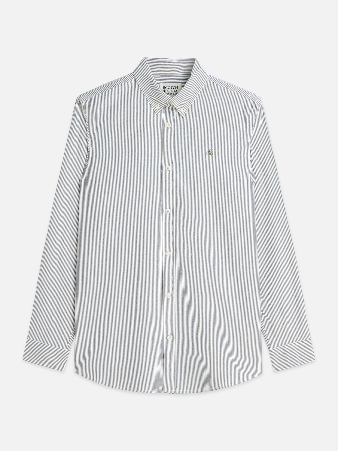 Seasonal Essentials oxford striped shirt