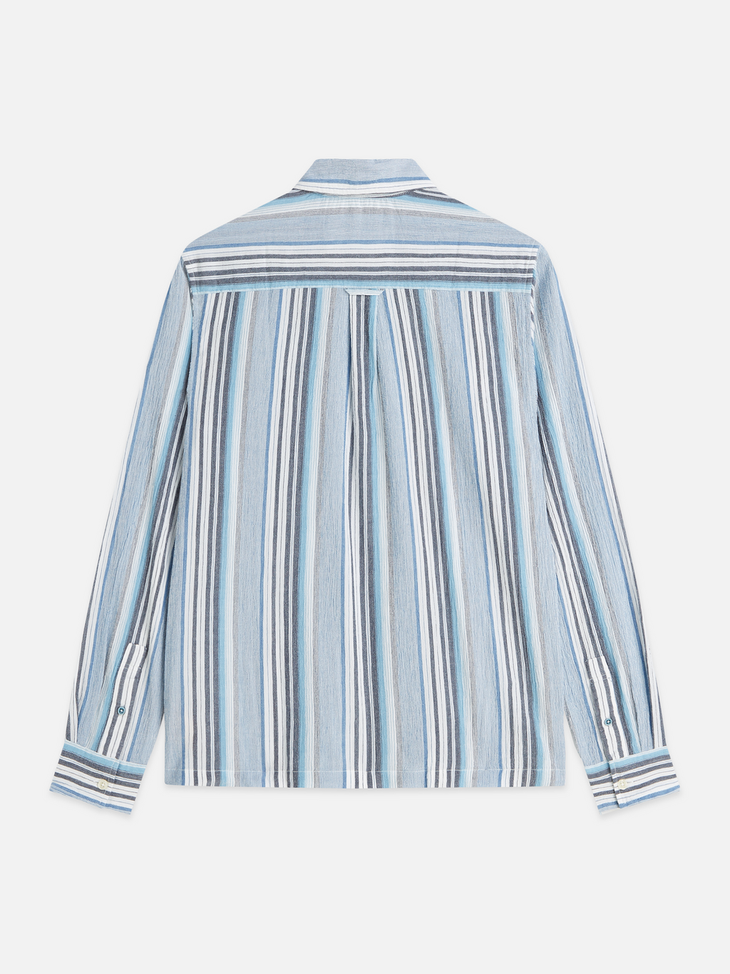 Textured stripe shirt