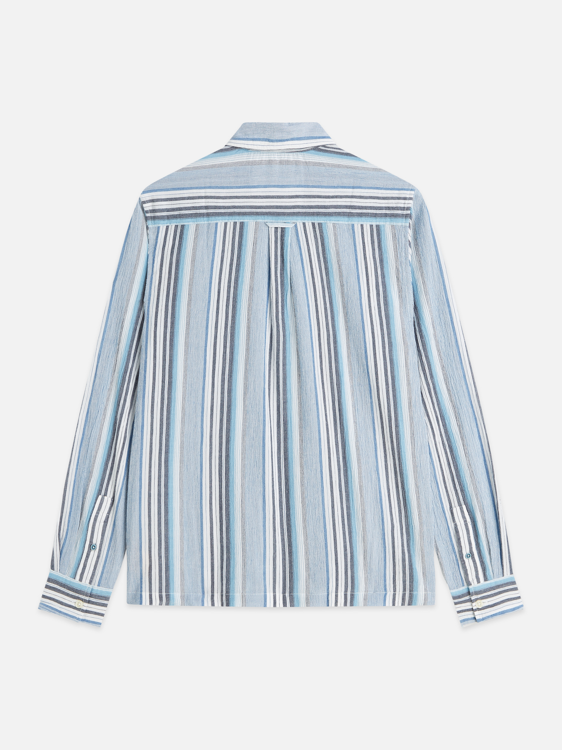 Textured stripe shirt