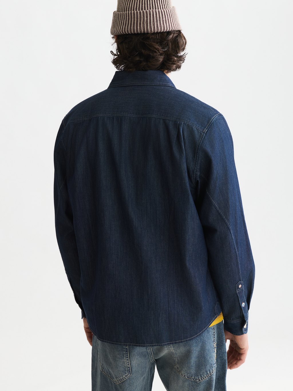 Denim relaxed shirt