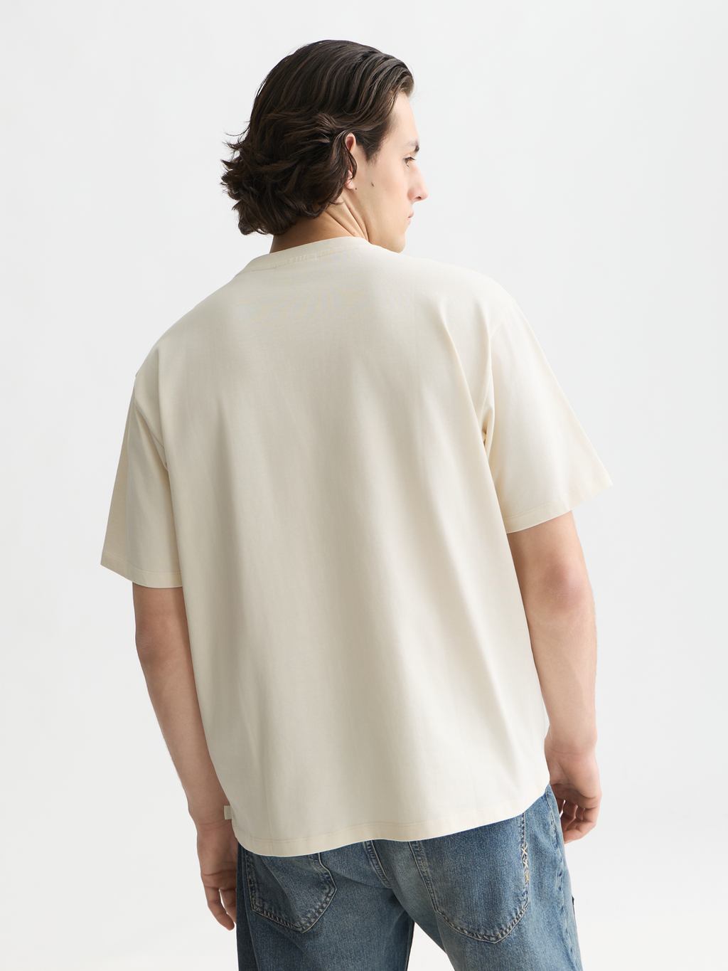 Seasonal Essentials 3 crosses pocket loose T-shirt