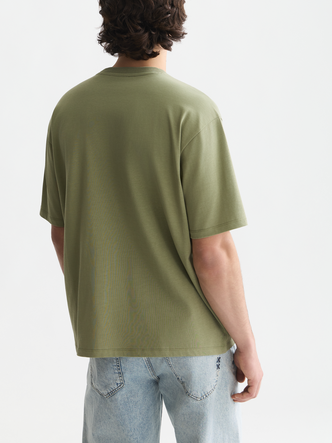Seasonal Essentials 3 crosses pocket loose T-shirt