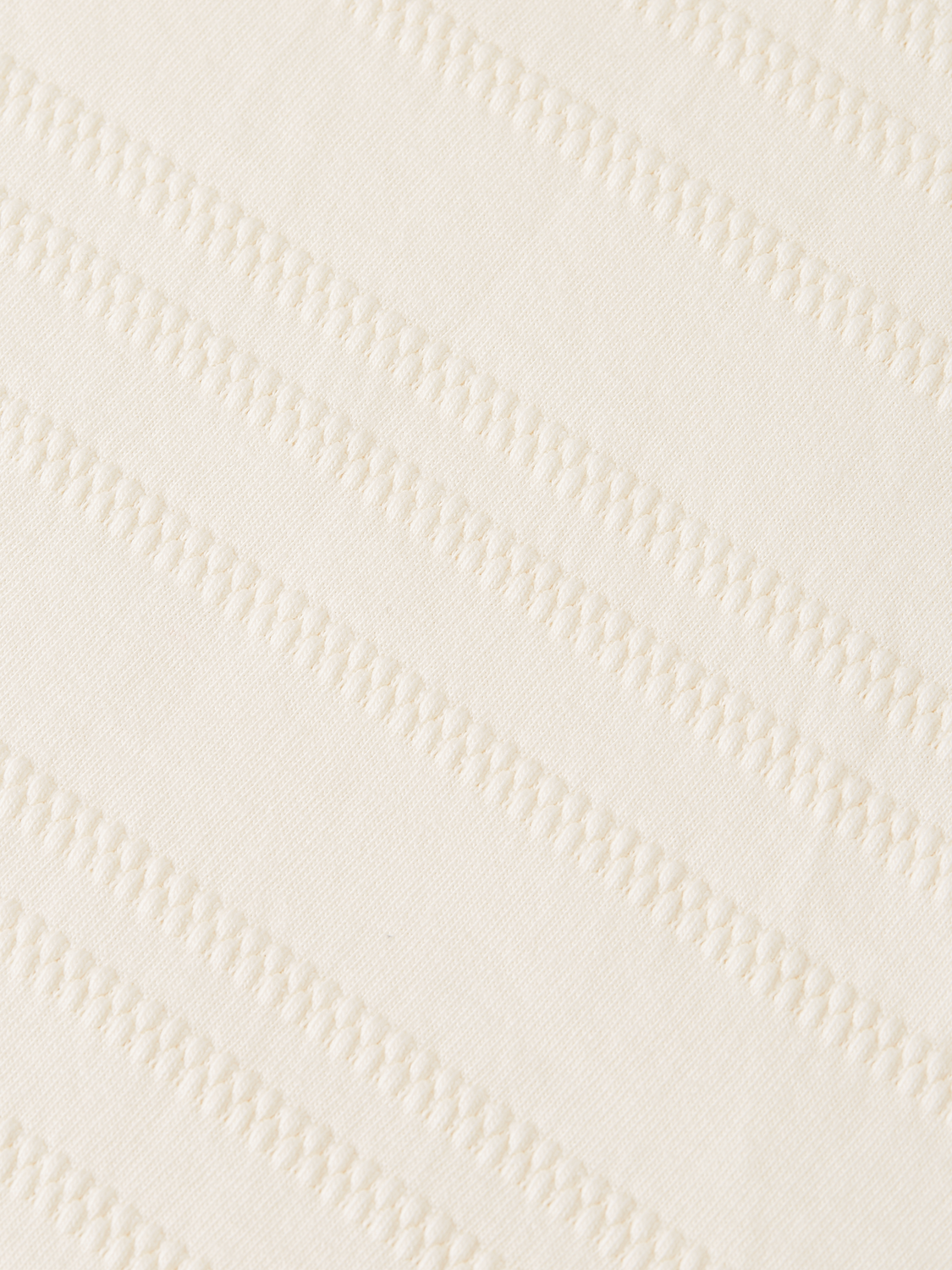 Textured jacquard relaxed T-shirt