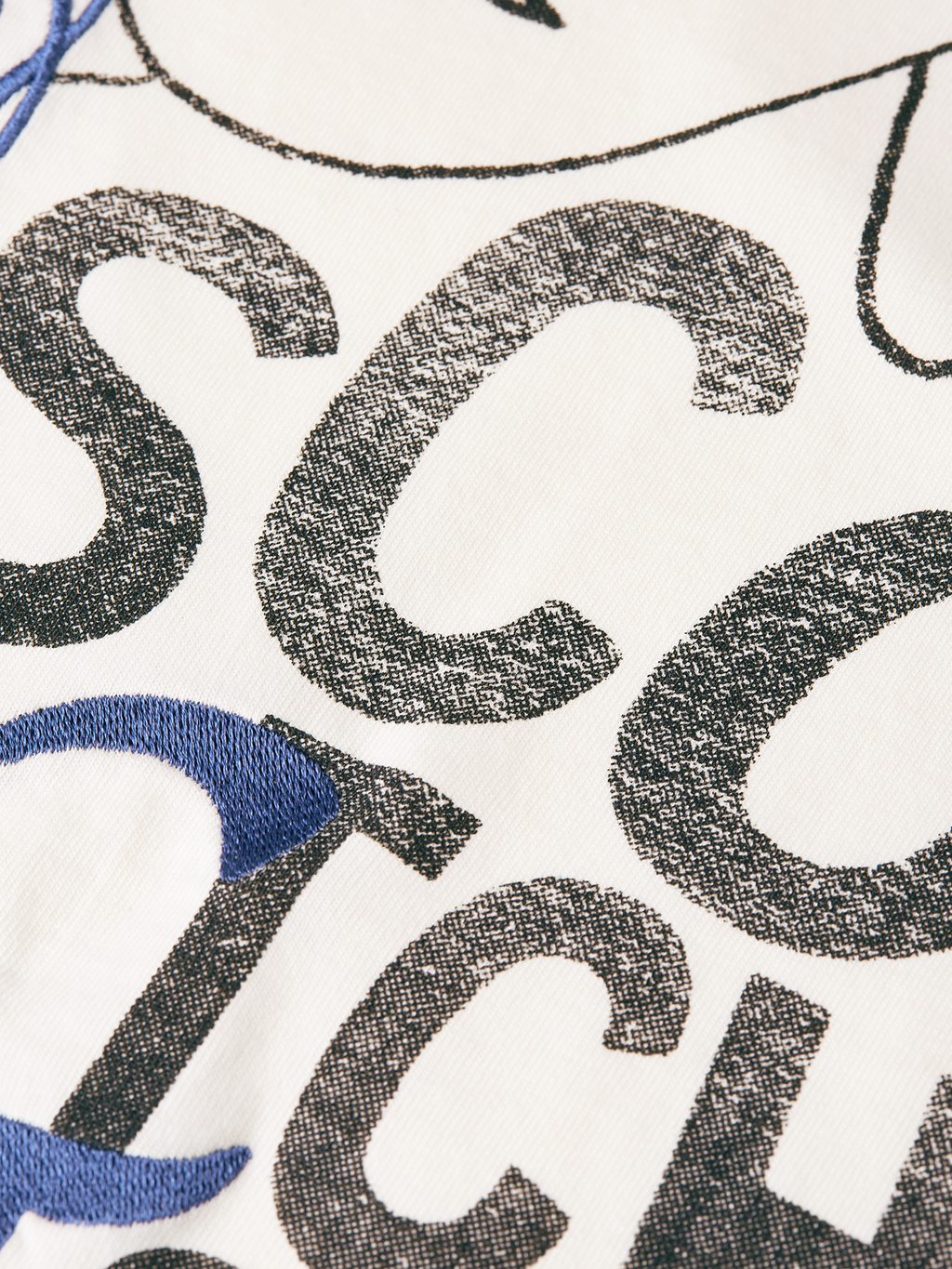 artwork loose T-shirt