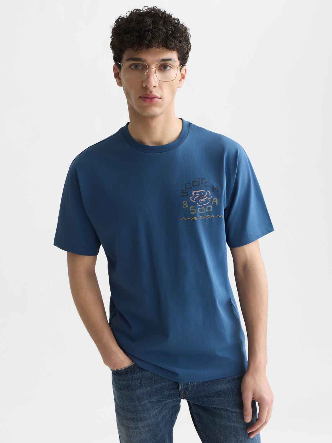 Artwork relaxed T-shirt
