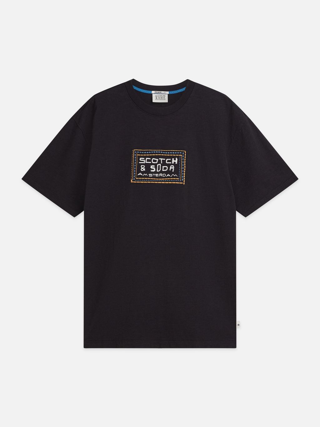 Embroidered artwork relaxed T-shirt