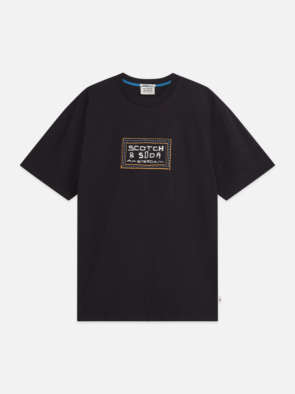 Embroidered artwork relaxed T-shirt