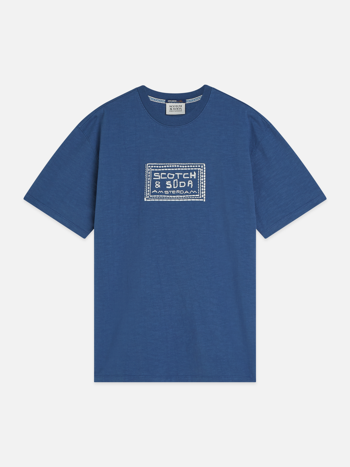 Embroidered artwork relaxed T-shirt