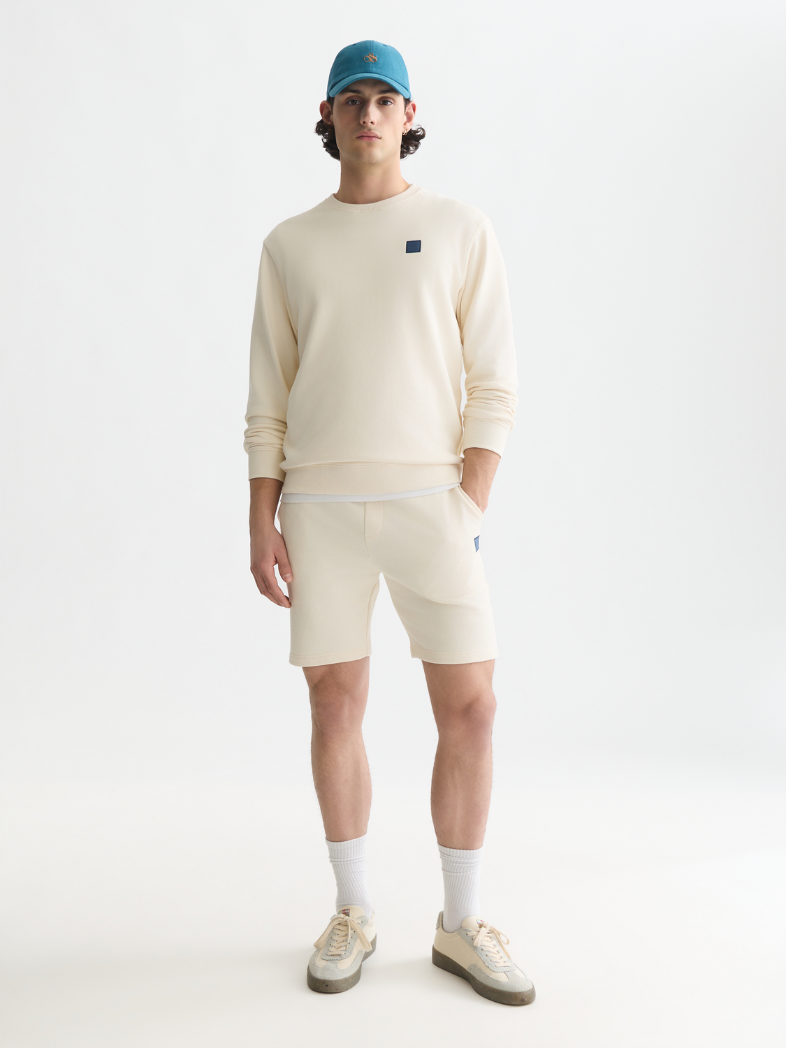 Seasonal Essentials logo badge sweatshirt