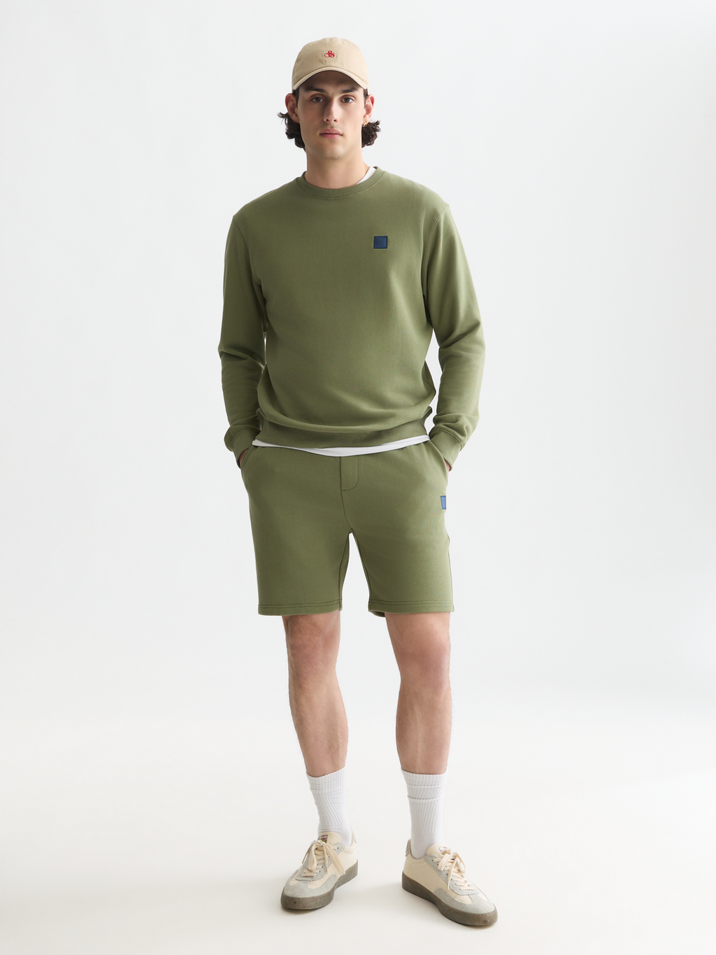 Seasonal Essentials logo badge sweatshirt