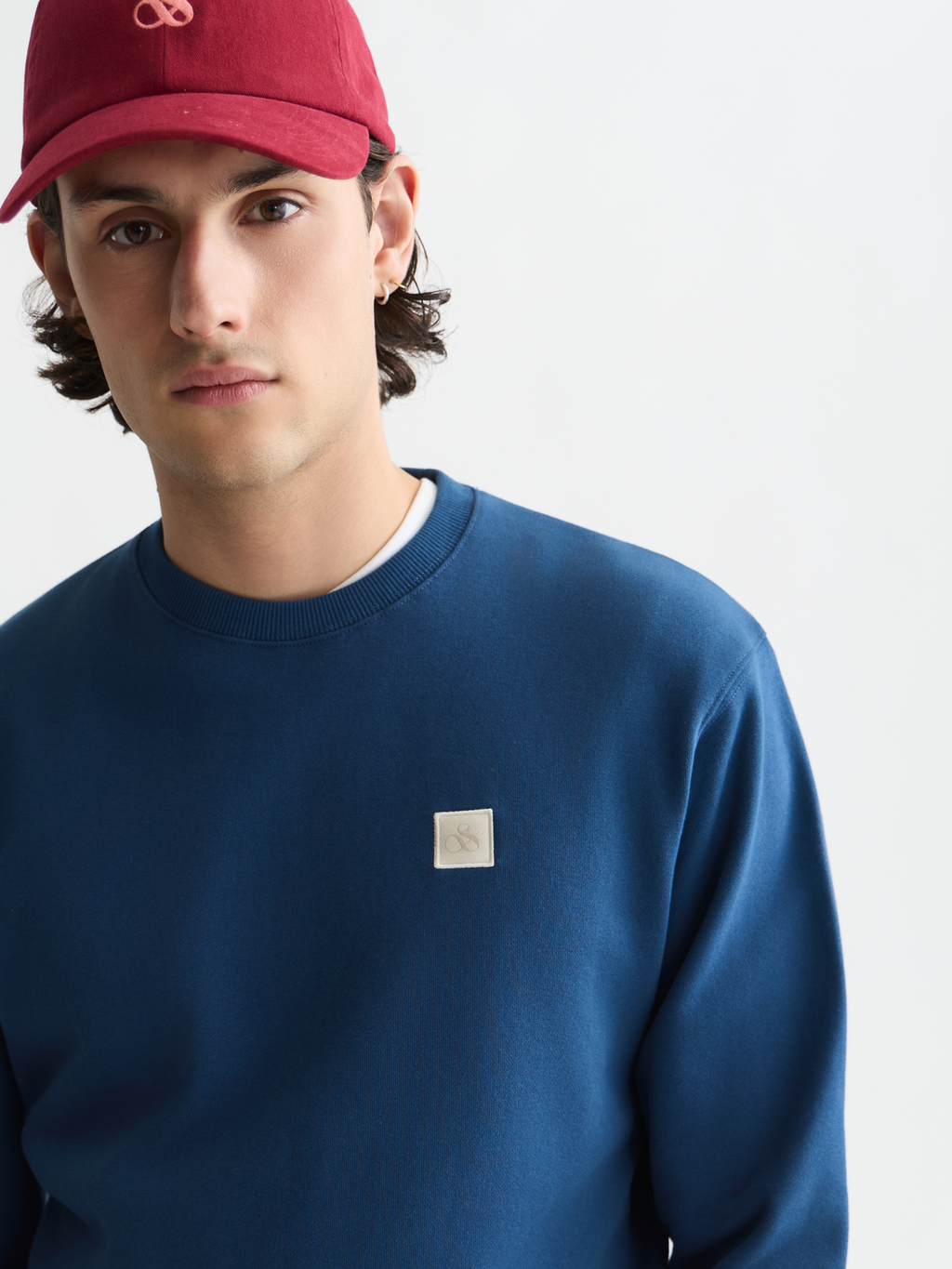 Seasonal Essentials logo badge sweatshirt