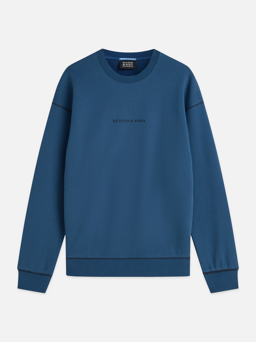 Seasonal Essentials chest artwork relaxed sweatshirt