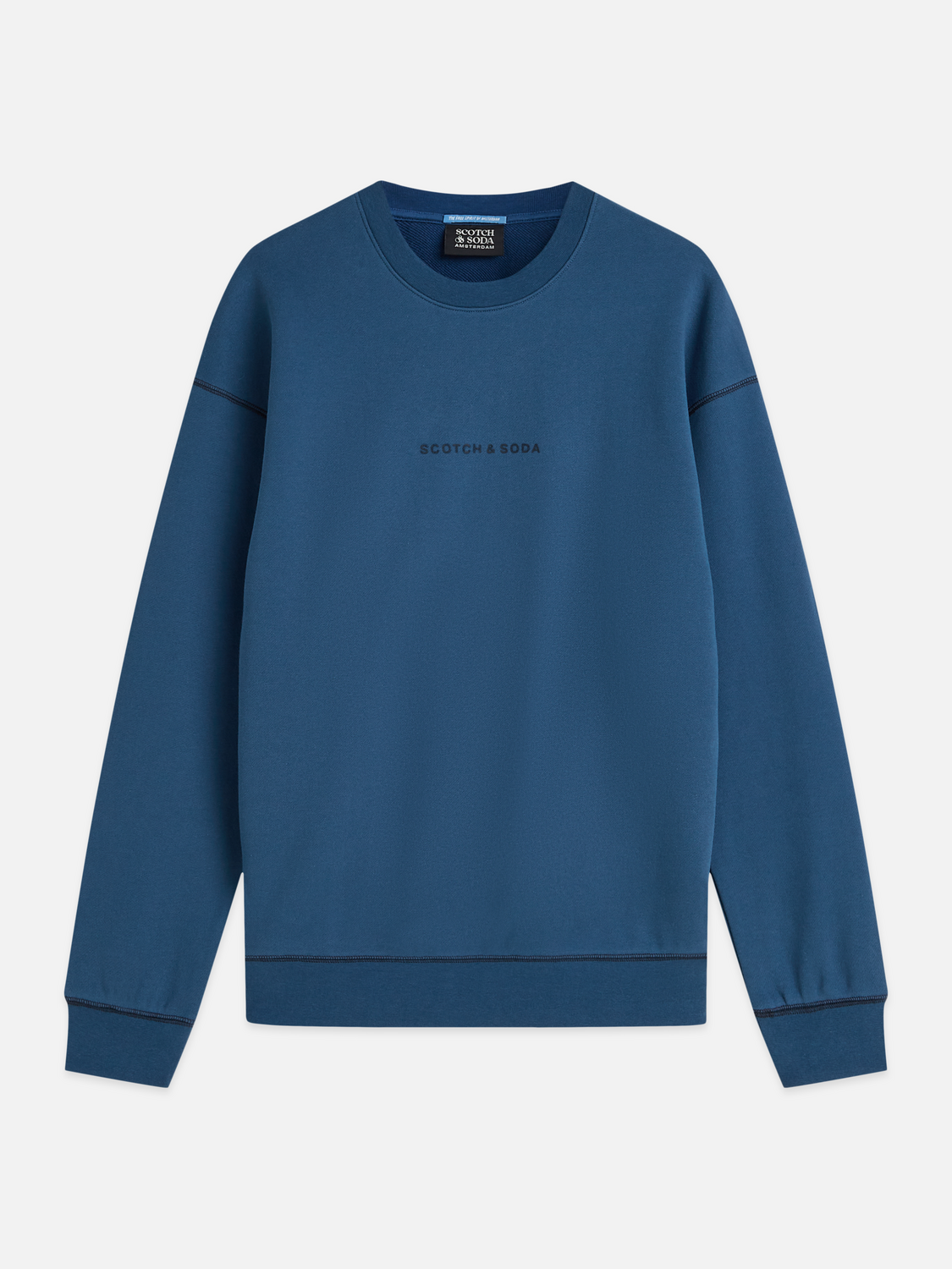 Seasonal Essentials chest artwork relaxed sweatshirt