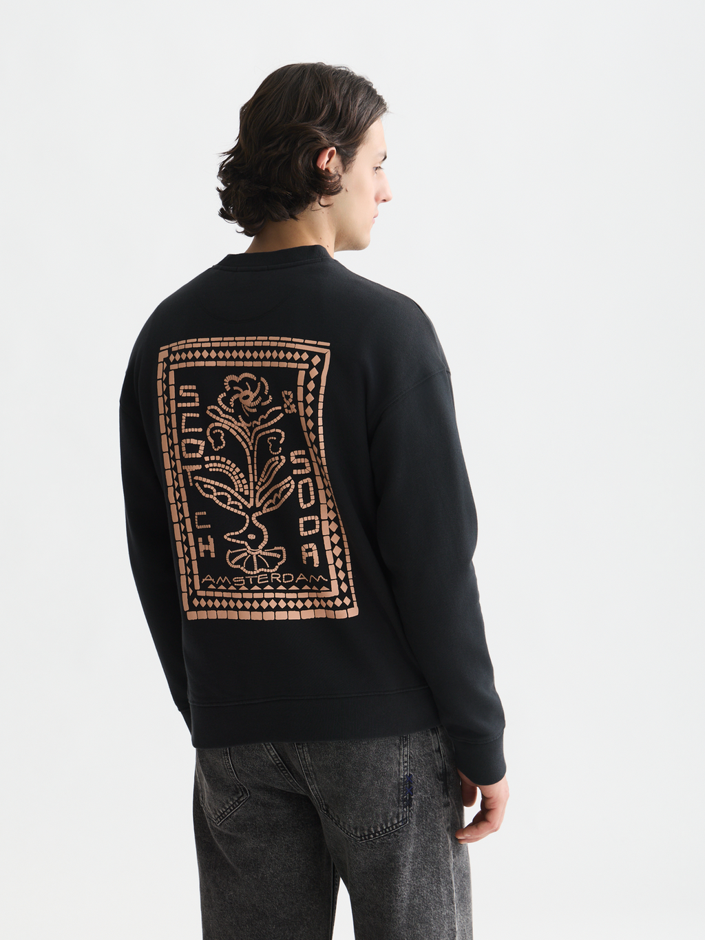 Artwork relaxed sweatshirt