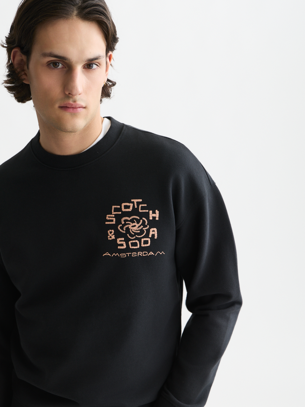 Artwork relaxed sweatshirt