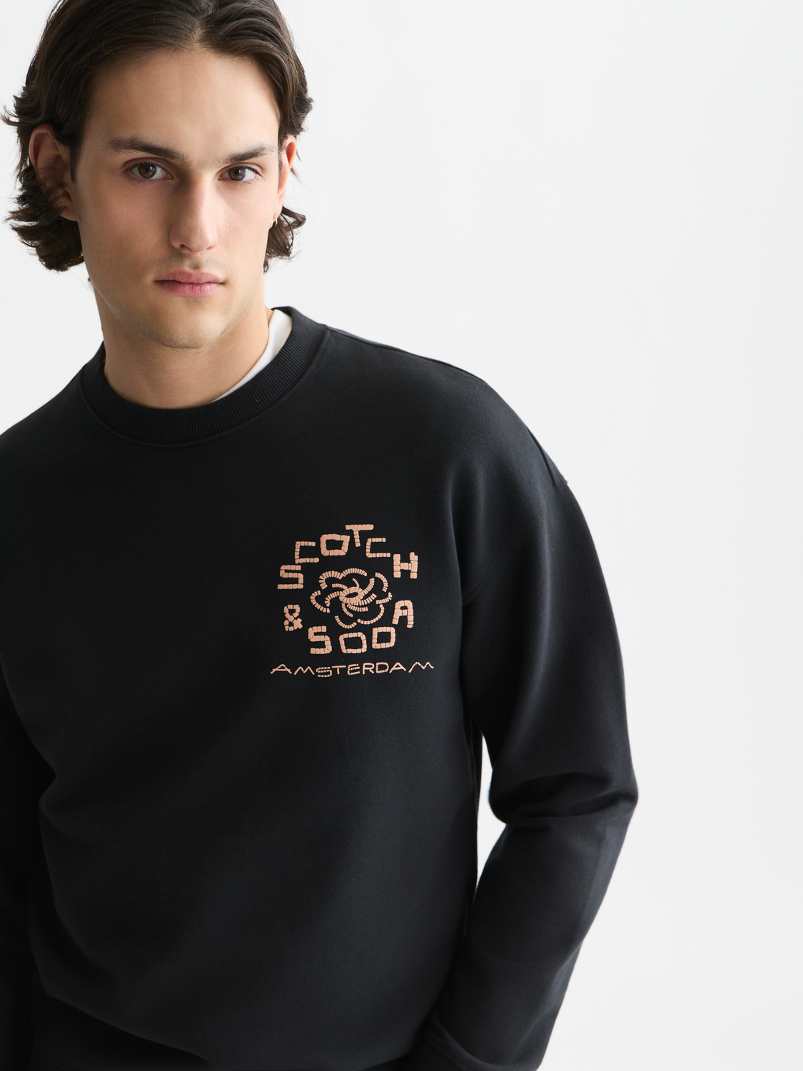 Artwork relaxed sweatshirt