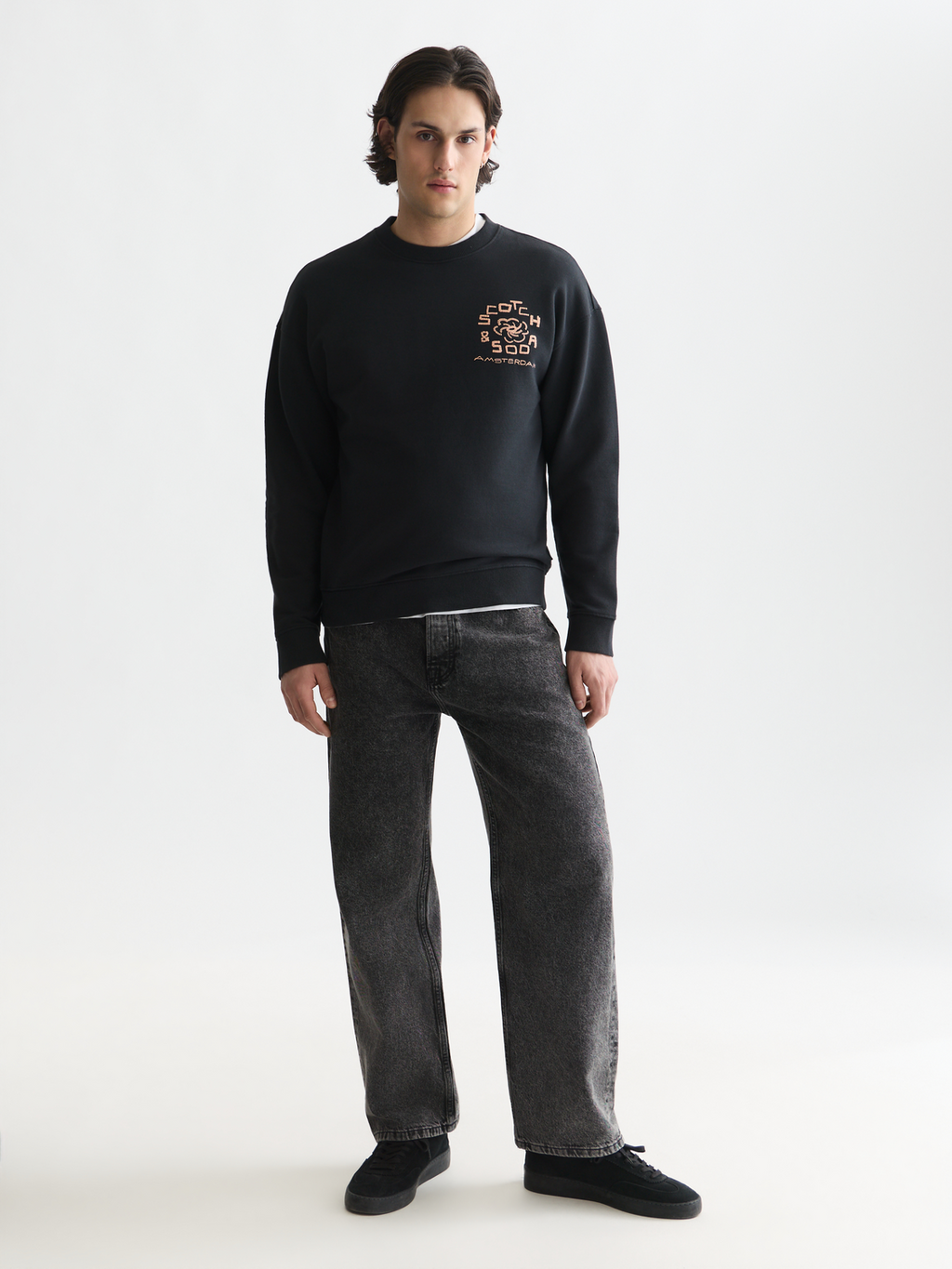 Artwork relaxed sweatshirt