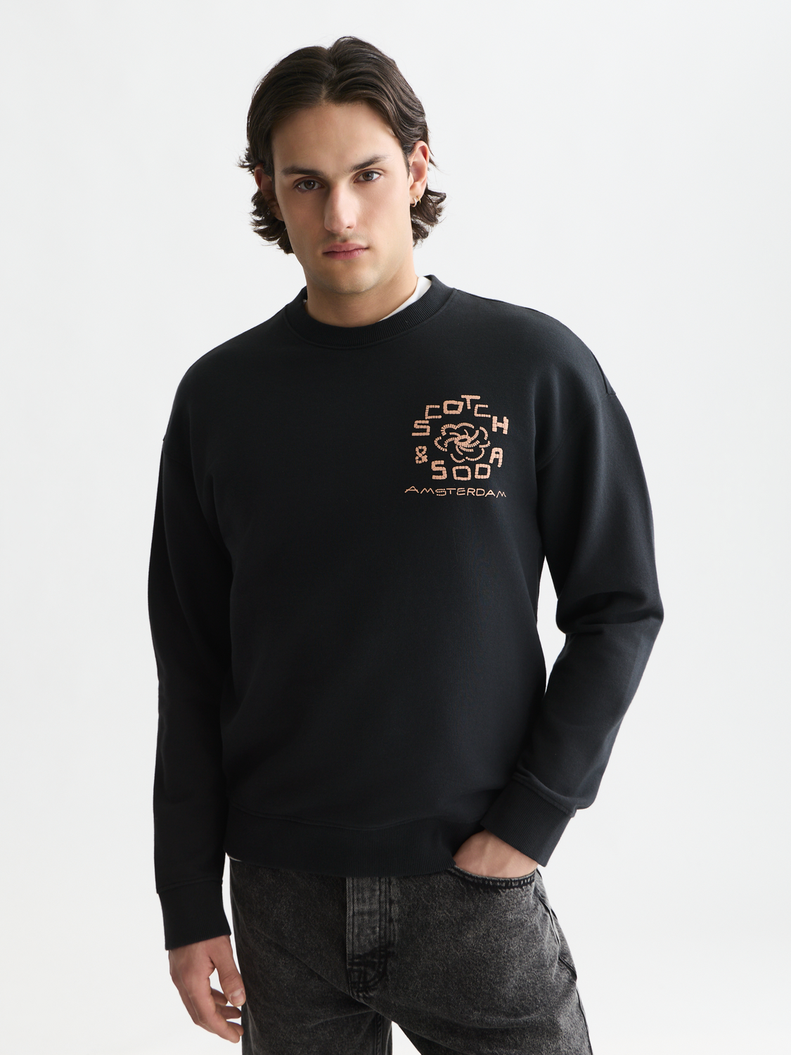 Artwork relaxed sweatshirt