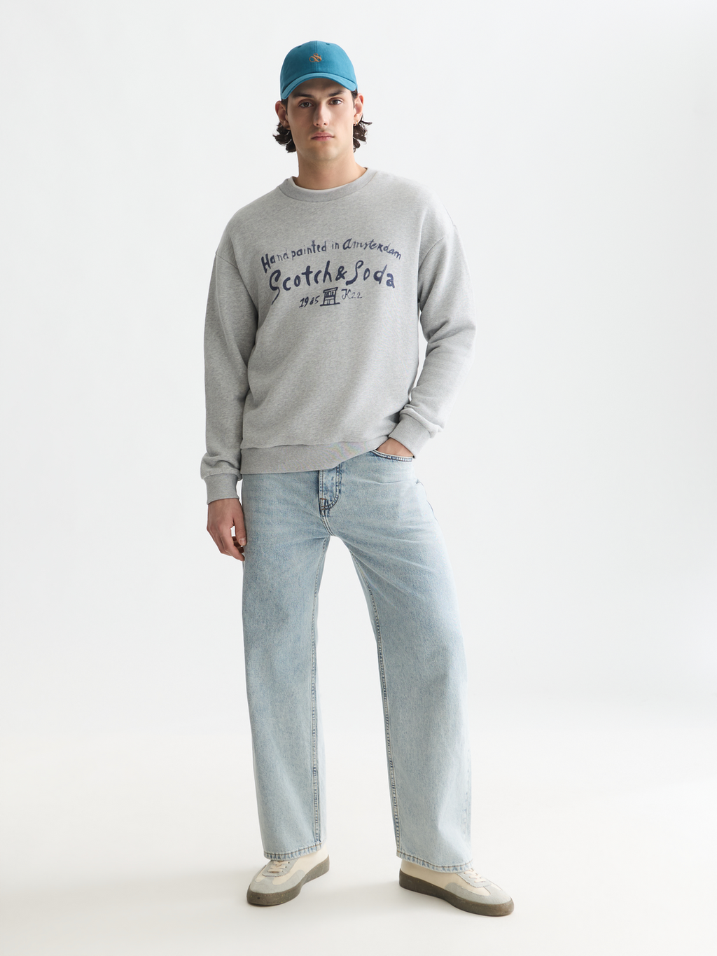 artwork relaxed sweatshirt