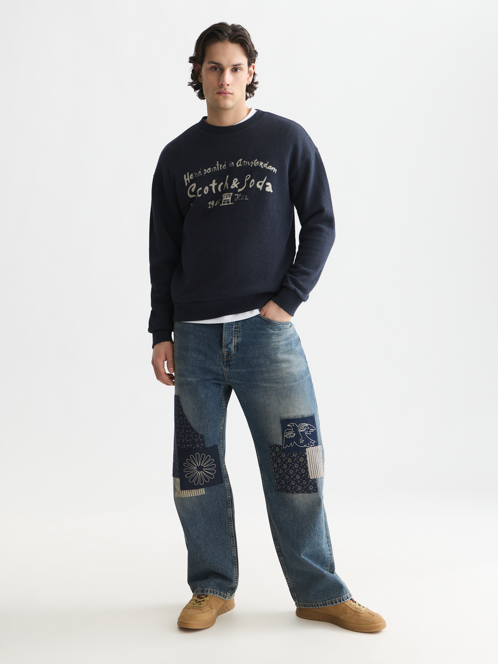 artwork relaxed sweatshirt
