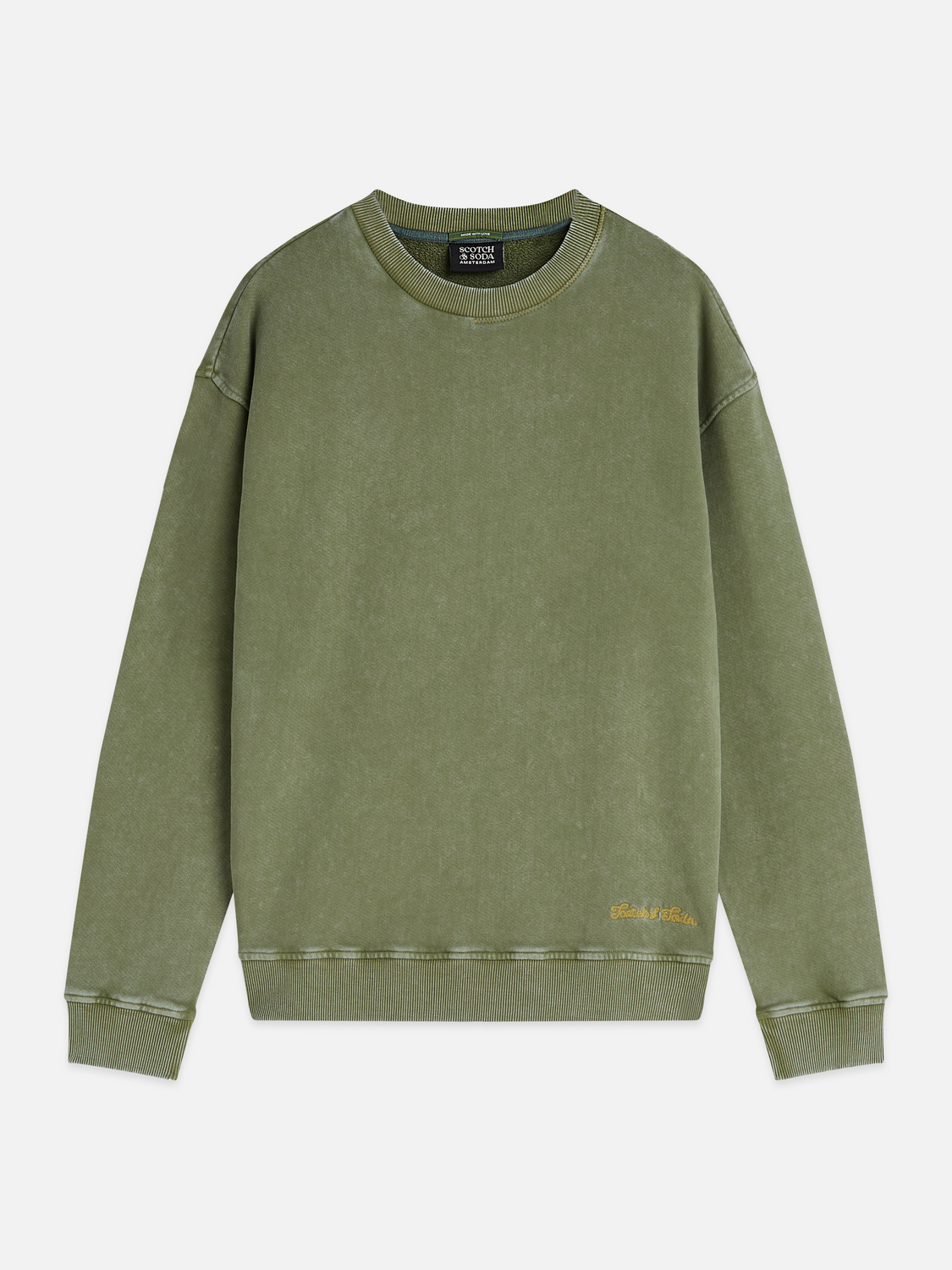 Washed relaxed sweatshirt