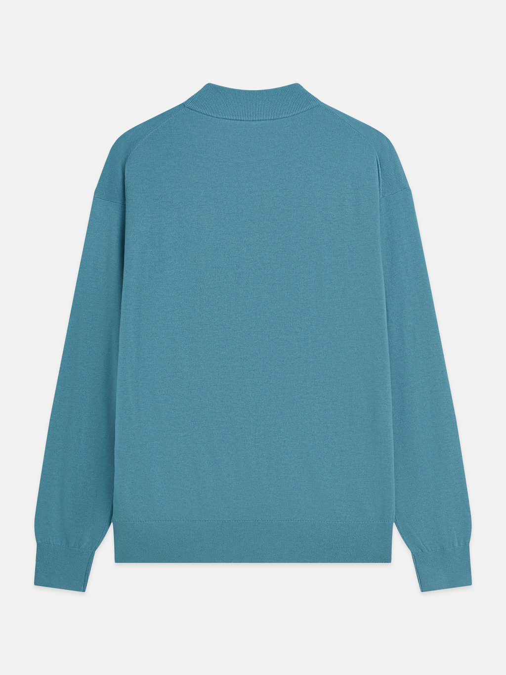 Seasonal Essentials Mock Neck Wool-Blend Pullover