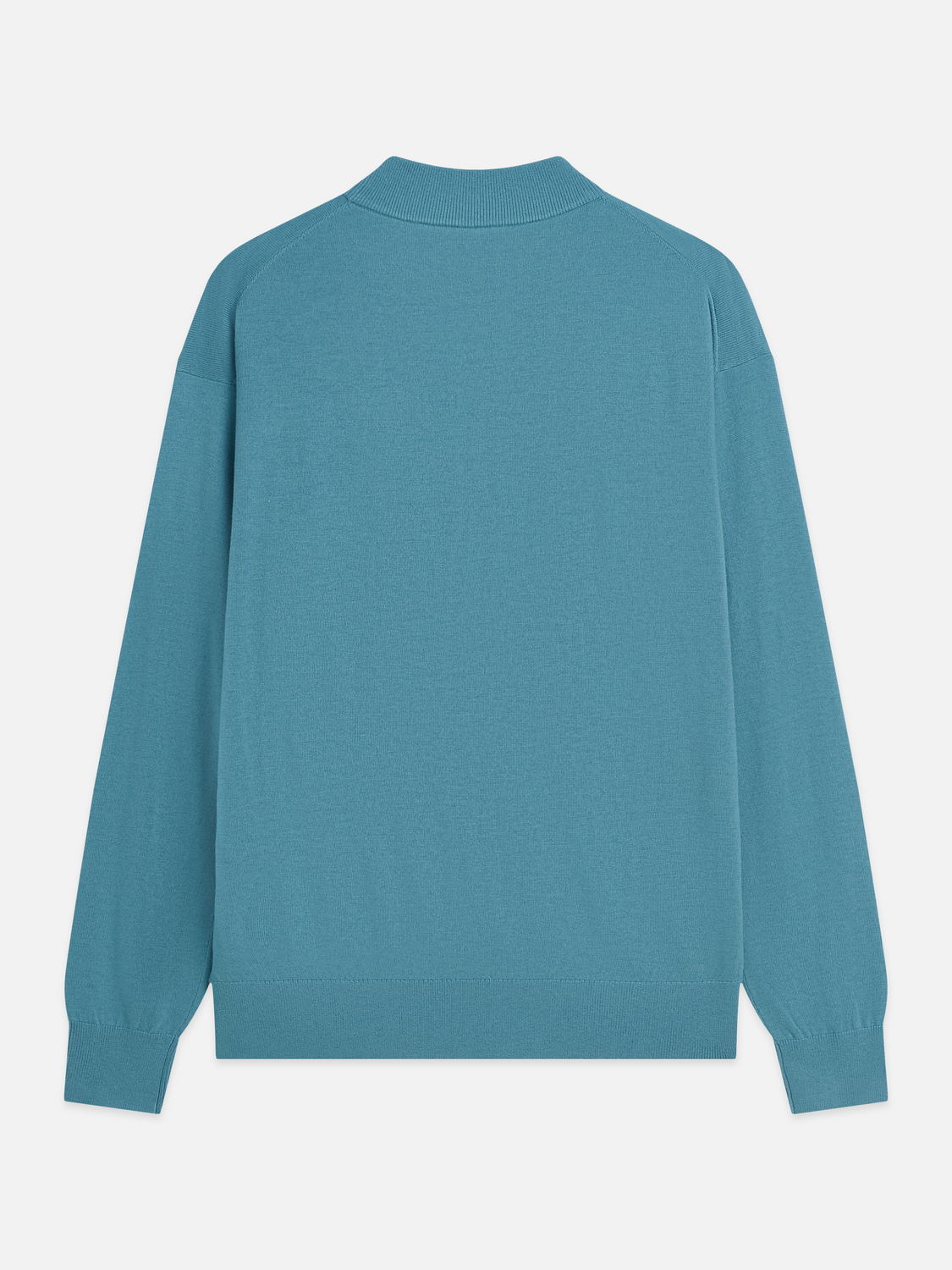 Seasonal Essentials Mock Neck Wool-Blend Pullover