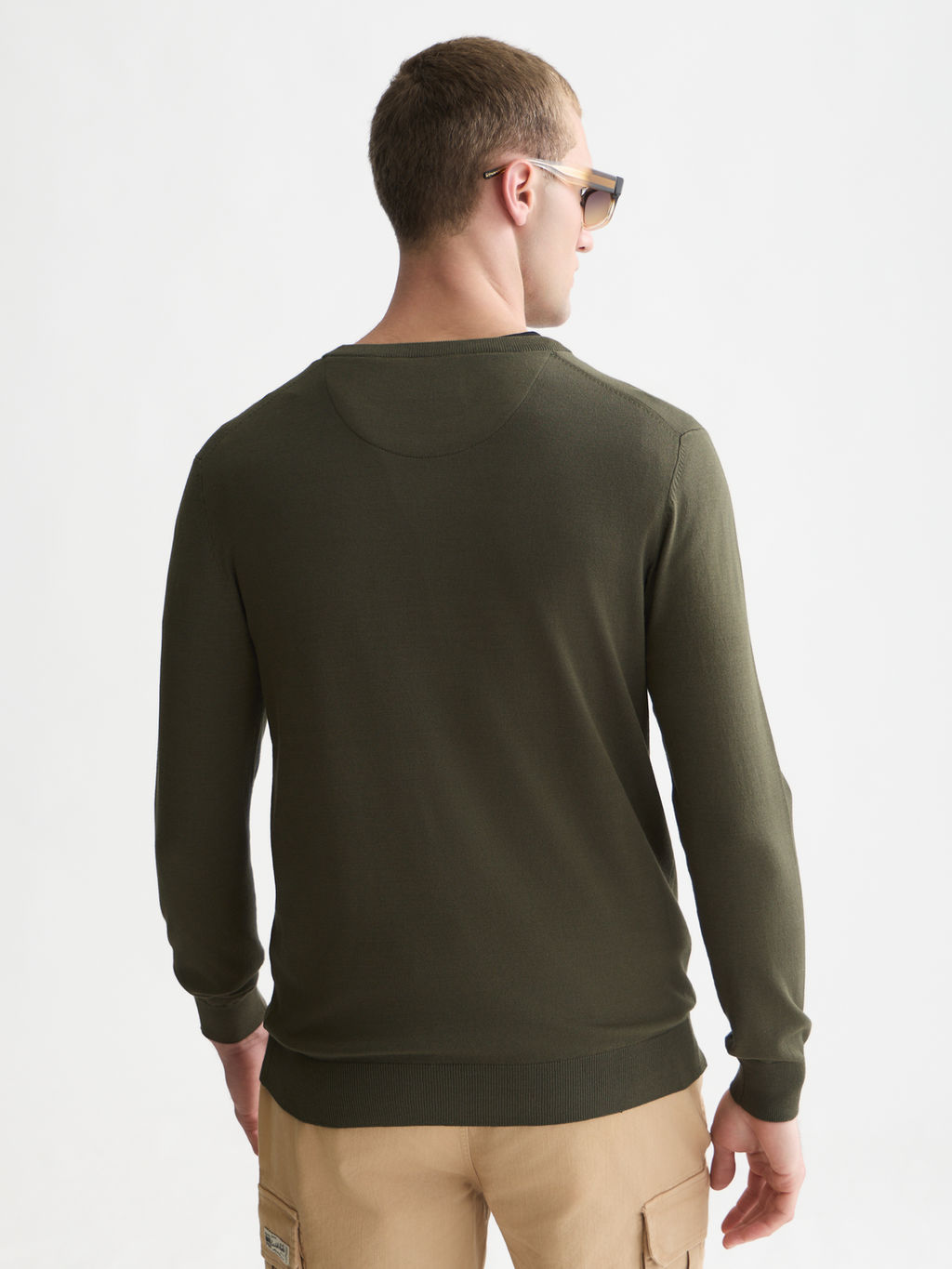Seasonal Essentials Viscose-Blend Pullover
