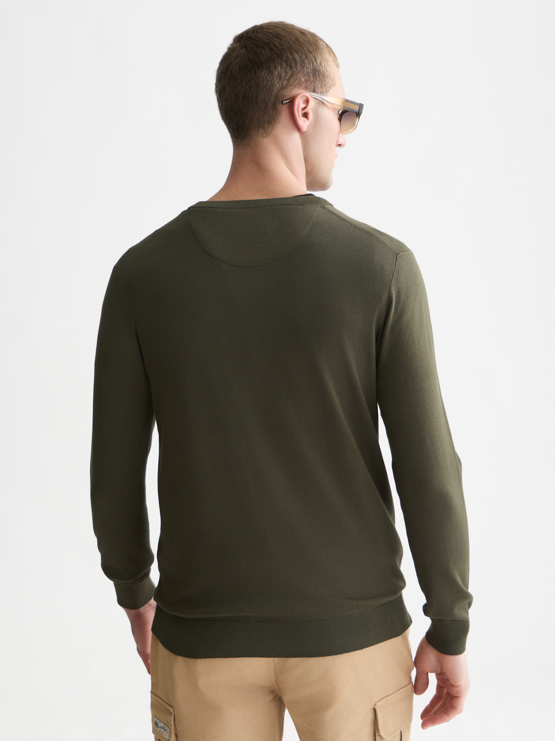 Seasonal Essentials Viscose-Blend Pullover