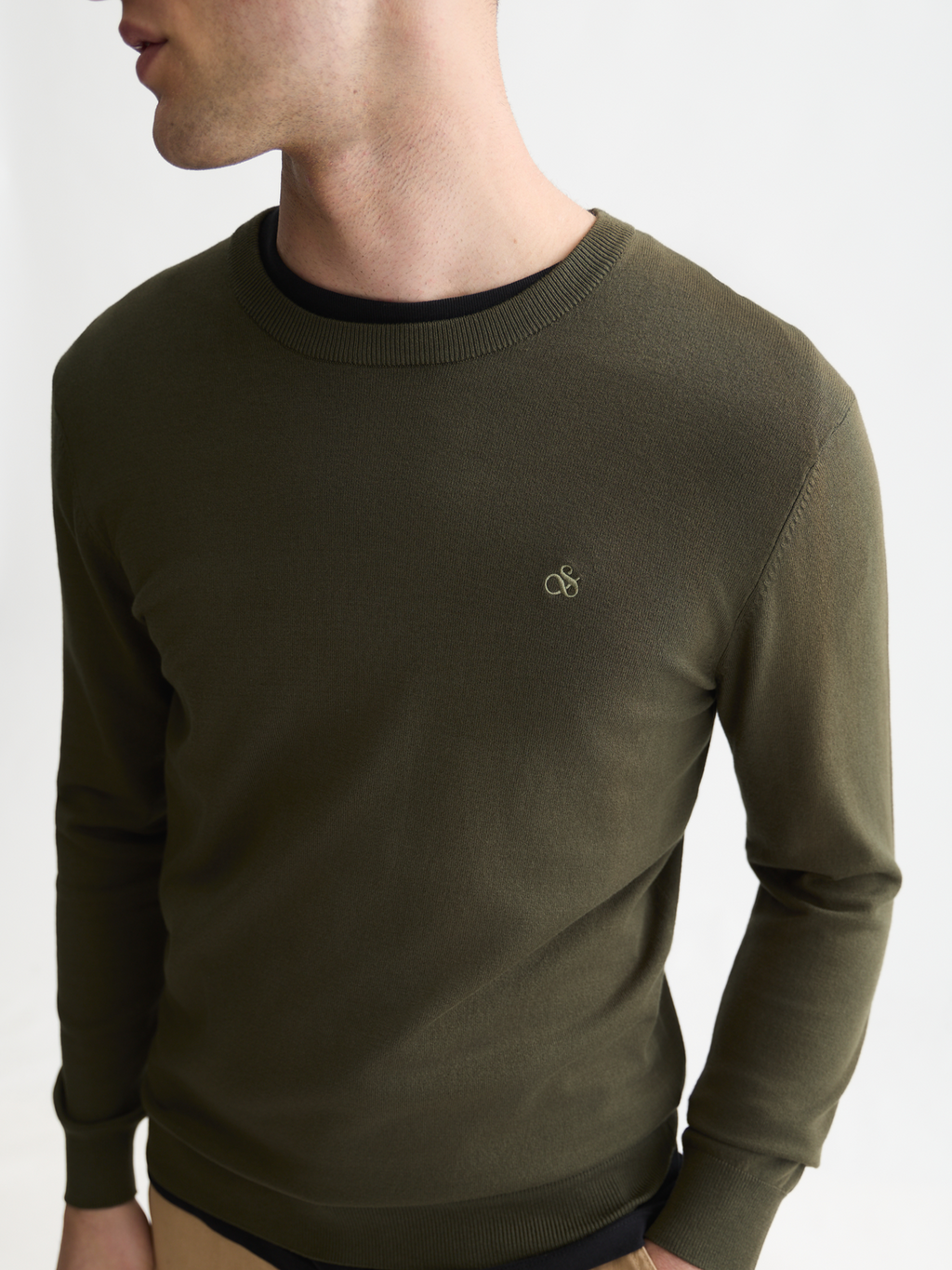 Seasonal Essentials Viscose-Blend Pullover