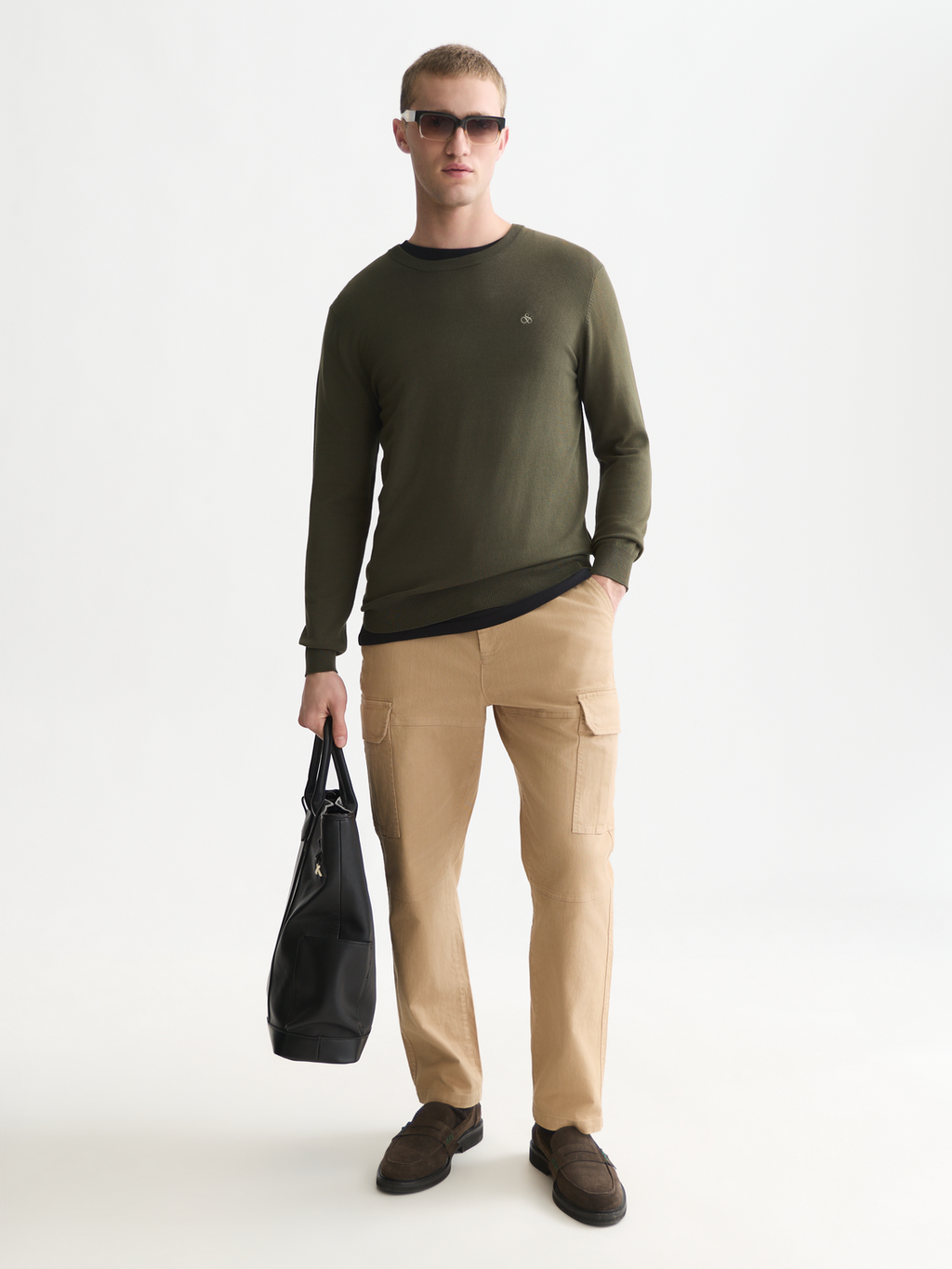 Seasonal Essentials Viscose-Blend Pullover