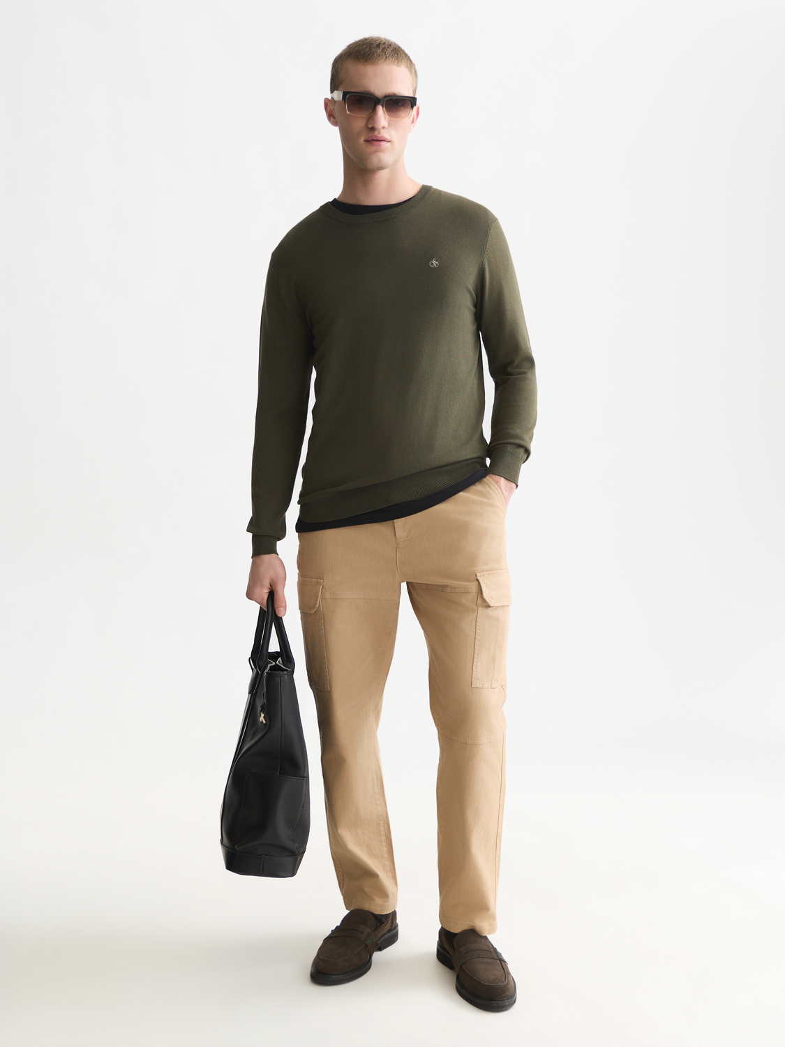 Seasonal Essentials Viscose-Blend Pullover